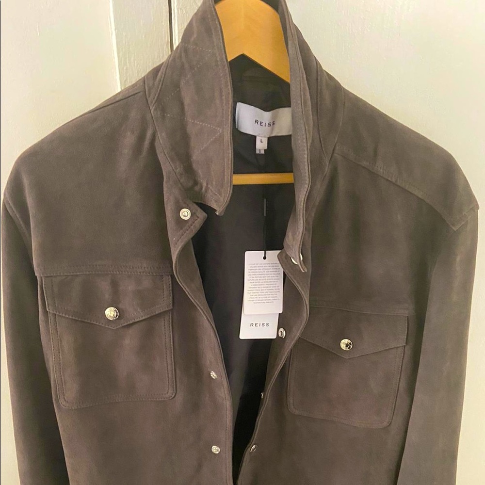 Reiss Dark steel Jagger